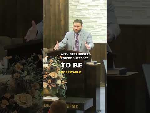 The Bible Says to Entertain Strangers, Not Keep Them at Arm's Length